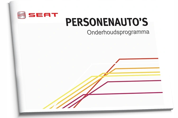 Seat Nizozemská čistá servisní kniha