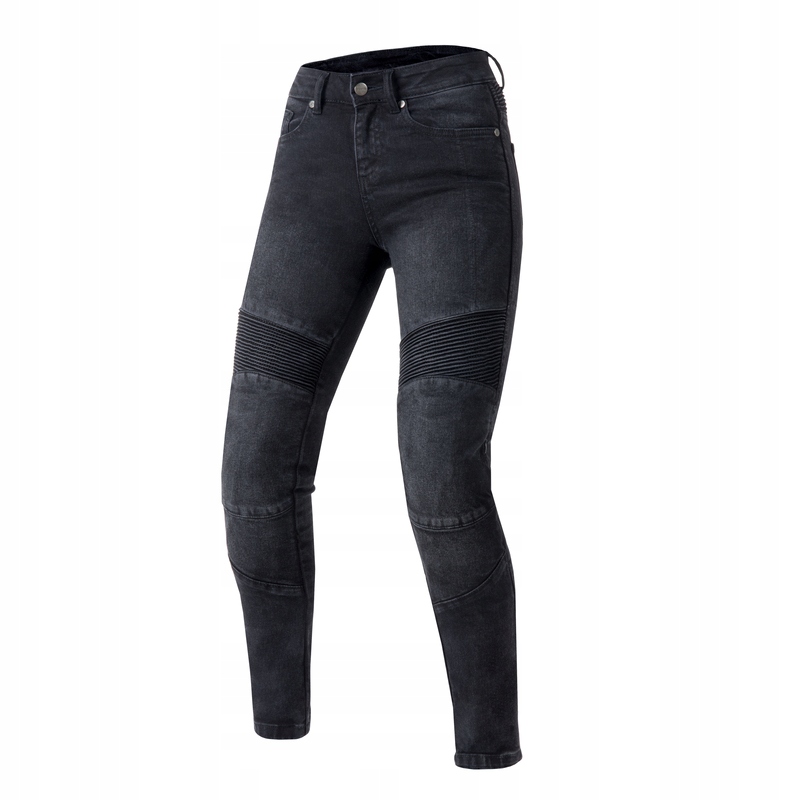 Motocyklové džínsové nohavice Ozone Agness II Lady Washed Black 30/32