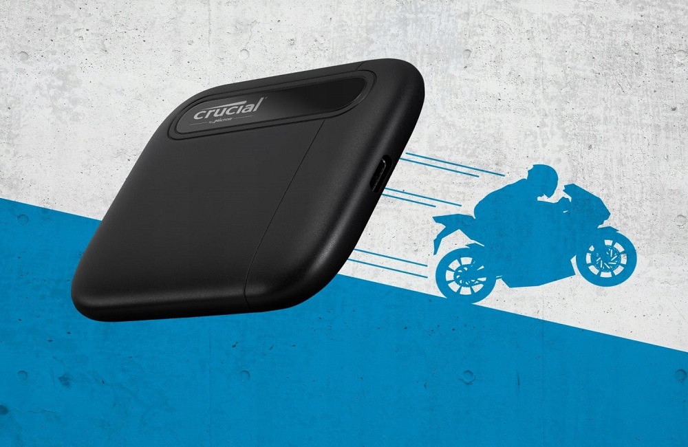 Dysk CRUCIAL X6 Portable 2TB SSD Szerokość 69 mm