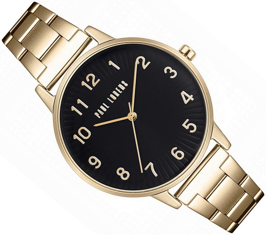 Elegantní A Čitelné Dámské Hodinky Paul Lorens PL11715B3-1D1 Slim 37 mm