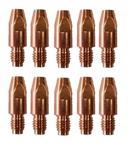 ZESTAW 10 SZT KOŃCÓWEK PRĄDOWYCH MB401 501 0,8mm