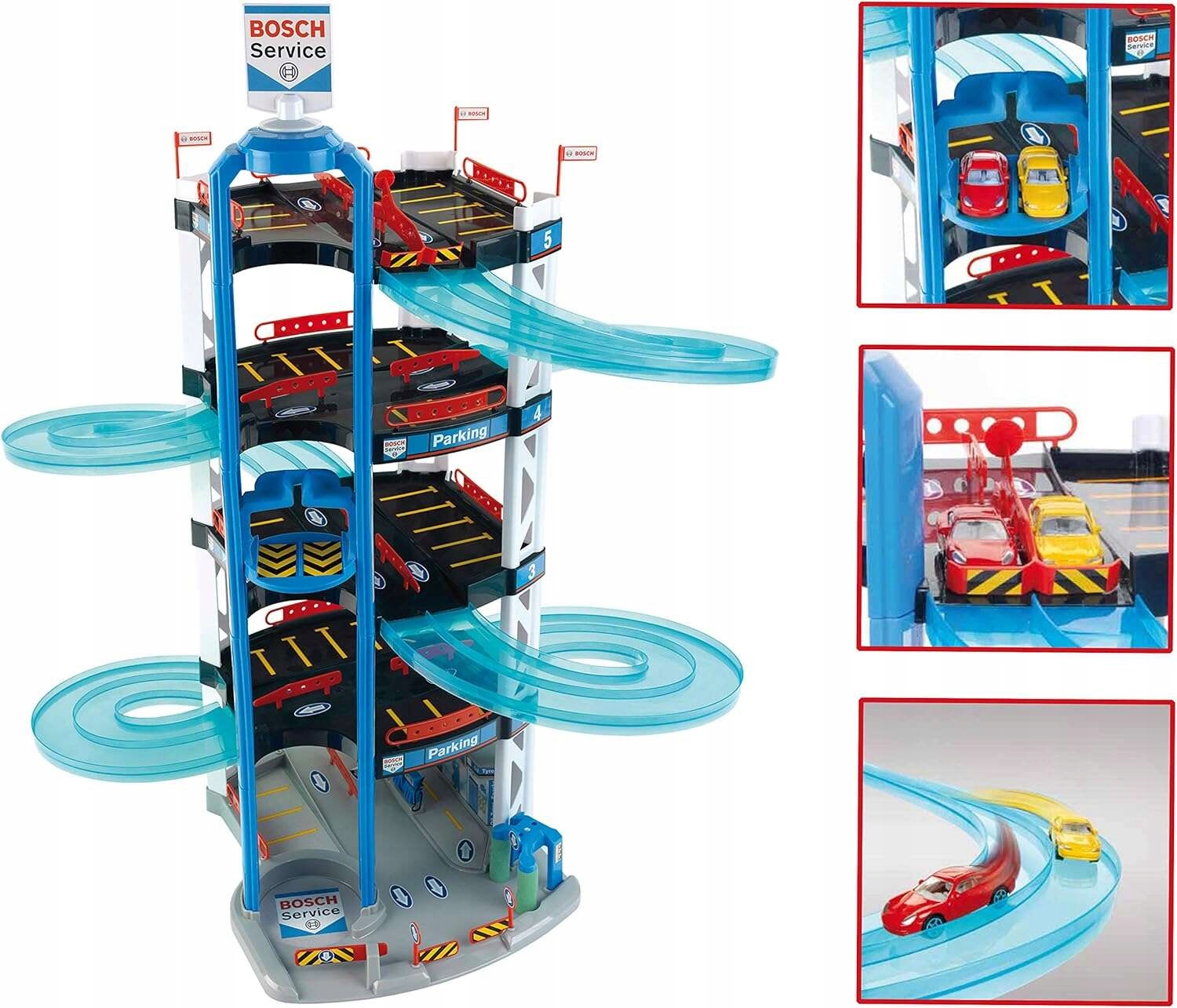 GARAŻ PARKING BOSCH XXL 5 PIĘTER ZJAZD TOR + 2 AUTKA KLEIN