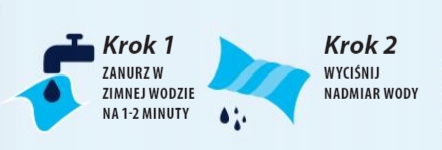 Uniwersalne rękawy chłodzące 8h 41cm PORTWEST CV08 Rozmiar uniwersalny