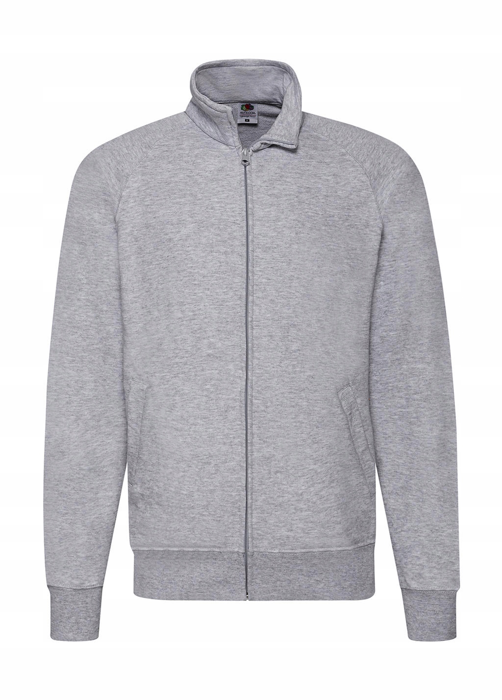 

Lekka Bluza Zamek Fruit Of The Loom L Heather Grey