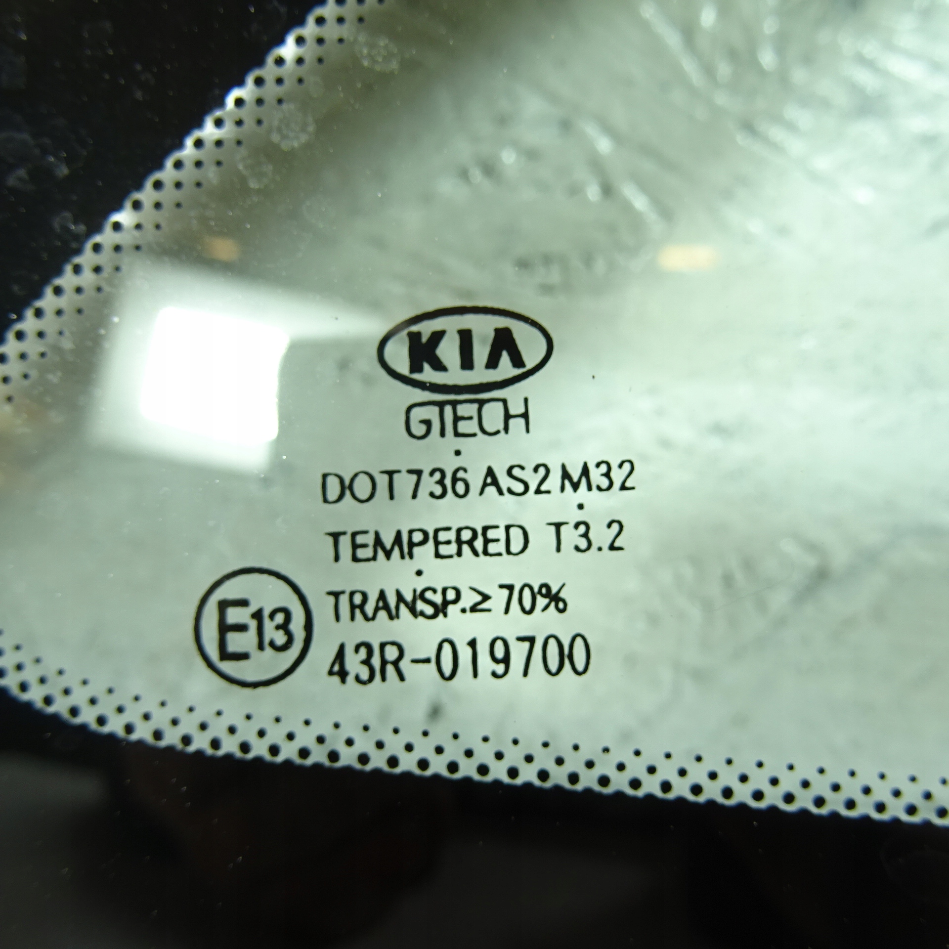 KIA CEED II KOMBI window bodywork rear part right 87820-A2500