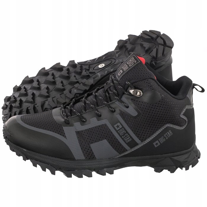 

Buty Męskie Trekkingowe Big Star Czarne KK174374