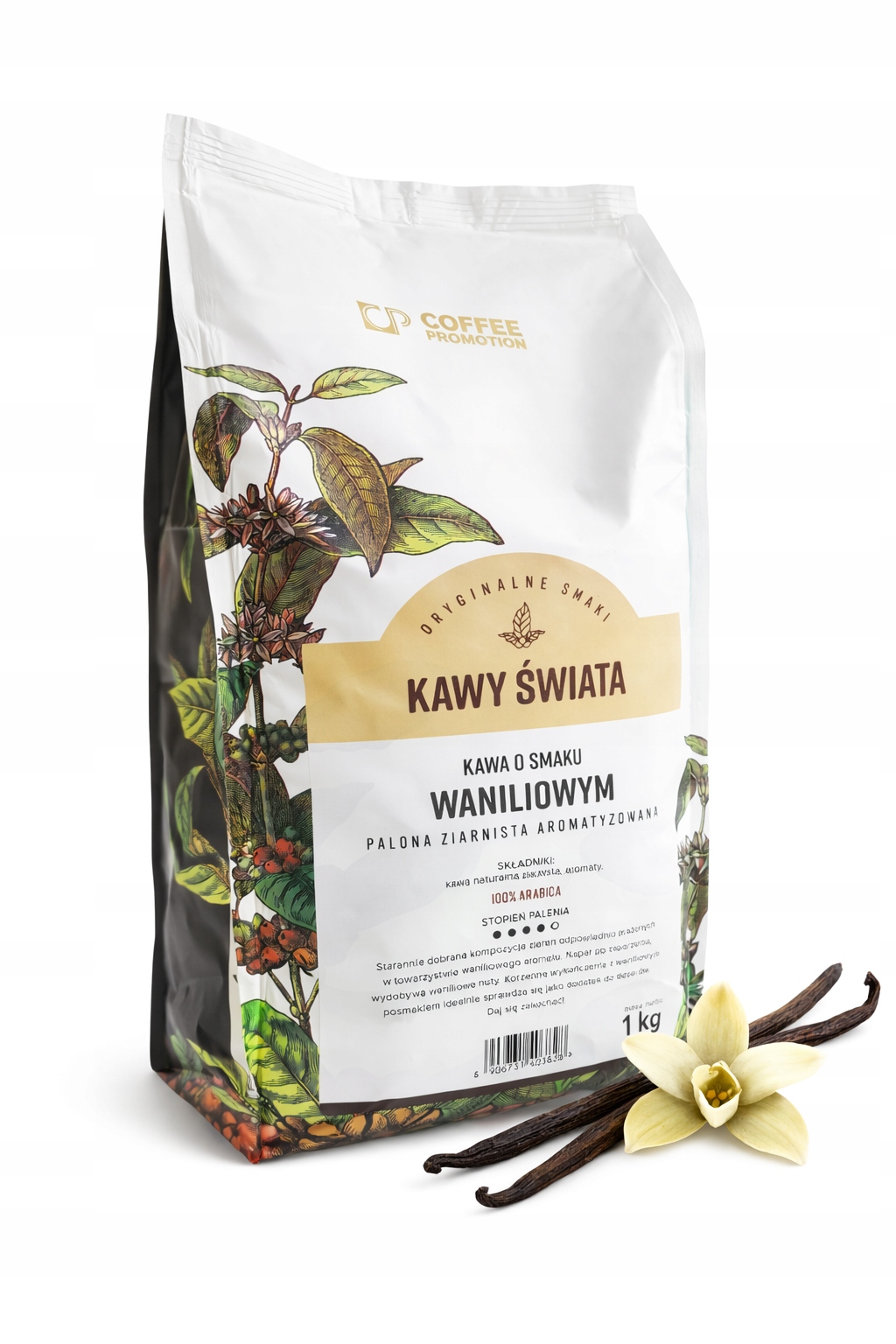 Levně Káva Světová Káva káva s vanilkovou příchutí 1000 g