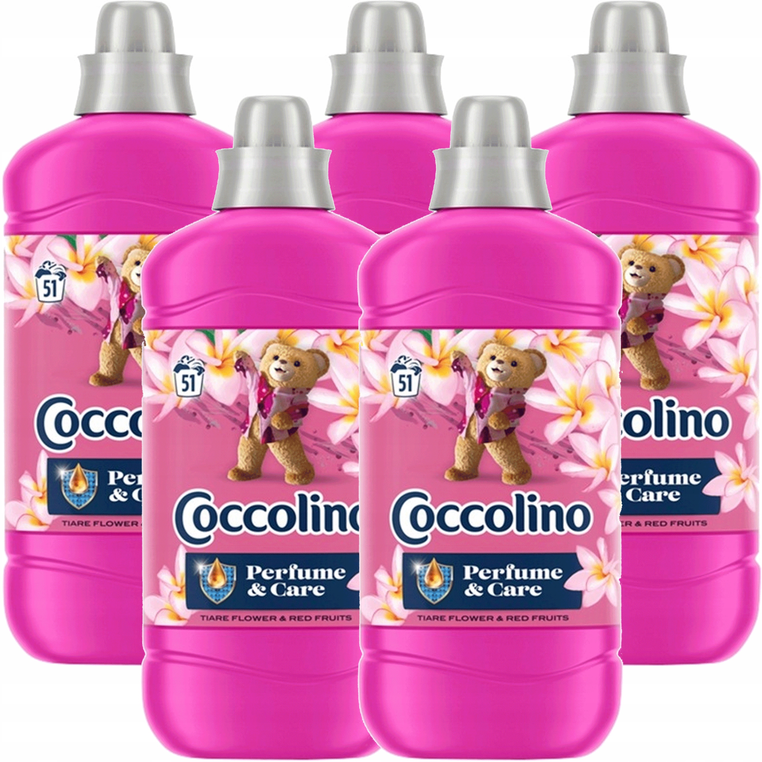 tekutá aviváž Coccolino Creations Tiare Flowers Red Fruits 1,275L x5