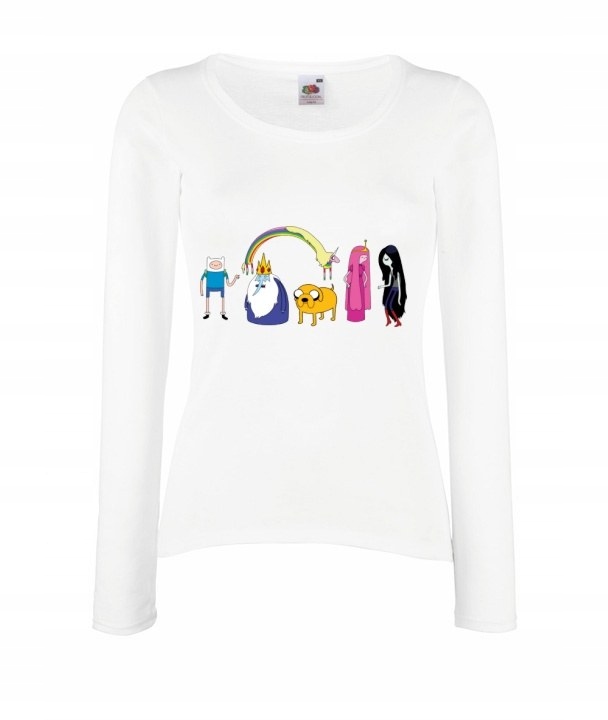 

Bluzka Damska Adventure Time Pora na przygodę