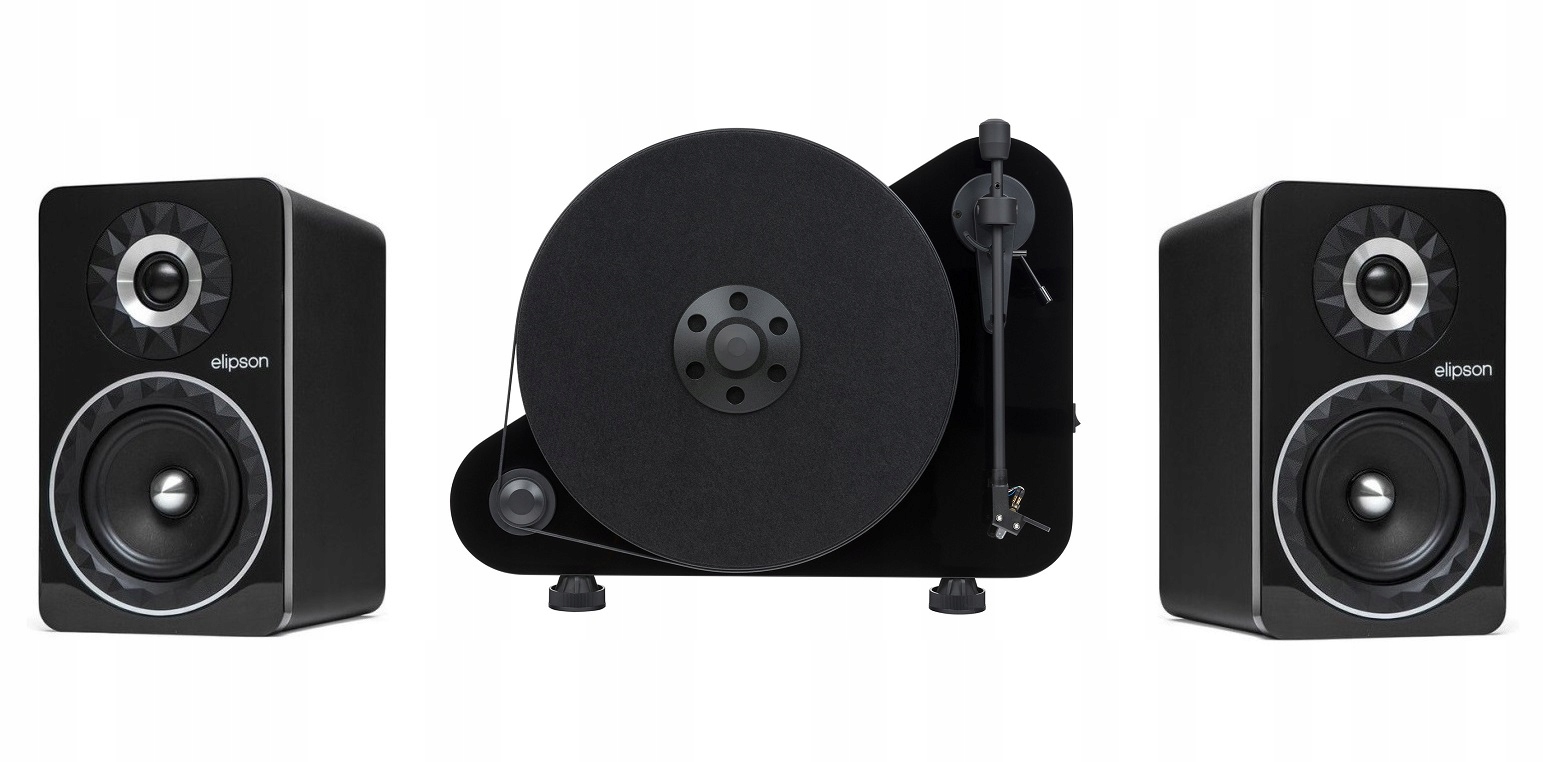 Pro-ject Vt-e Bt Elipson Prestige 6B Černý, Stylový Pro Hudbu A Vinyly