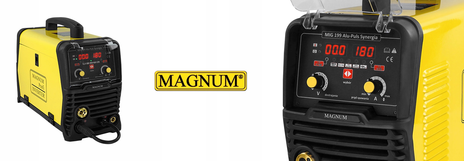 Spawarka MIGOMAT MIG MMA TIG Aluminium Synergia Średnica drutu 1 mm