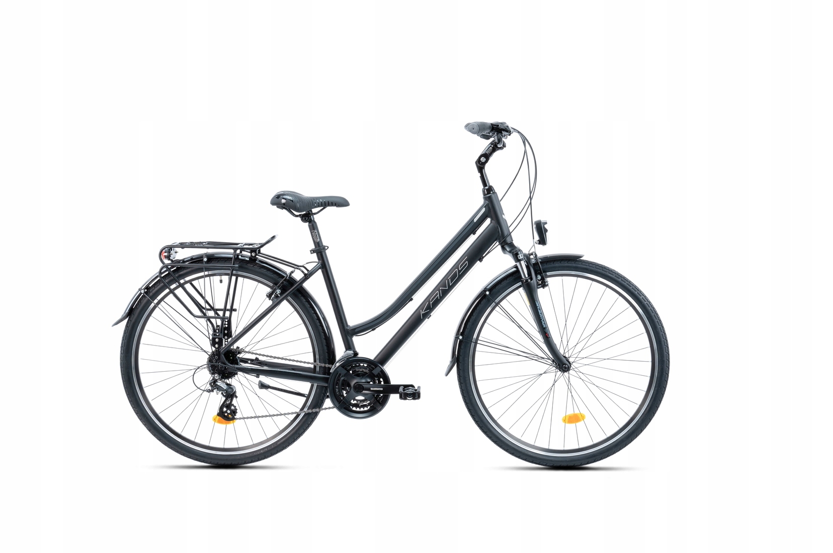 Rower trekkingowy 28 Kands Travel-x czarny mat R17 wzrost 152-167 cm 2025