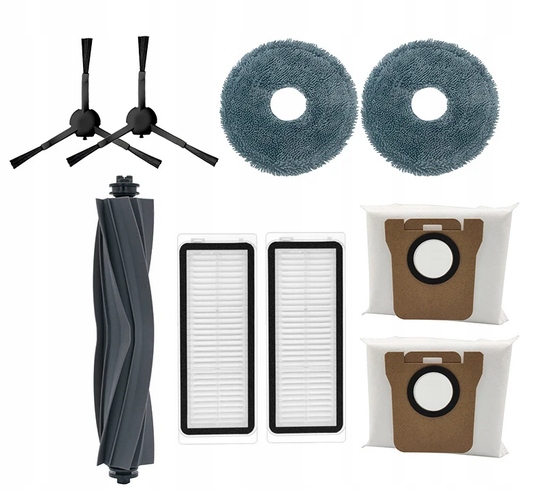 Szczotka rolka filtr worek mop nakładka do Dreame Bot L20 Ultra / X20