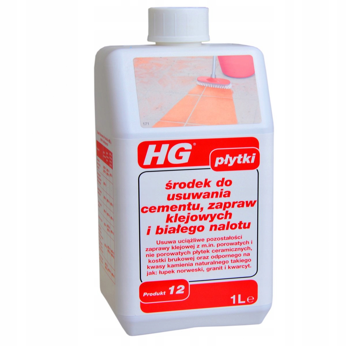 

Hg Środek Do Usuwania Cementu, Zapraw Klejowych