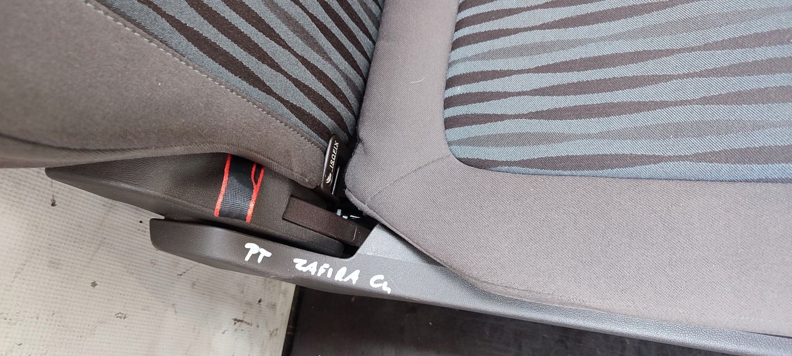 Sitz heck hinten 2 rzad cocoa Opel Zafira C 2,0 CDTI