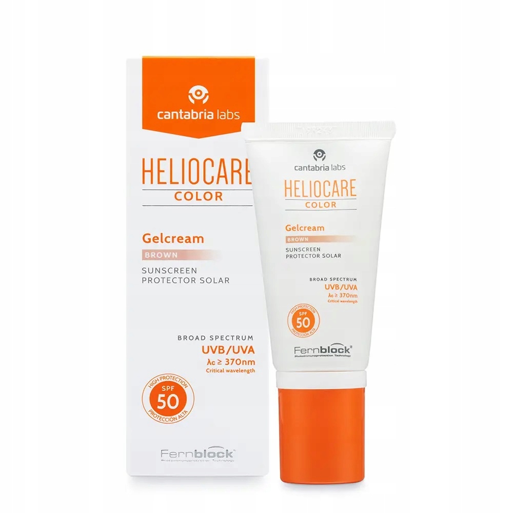 Heliocare Color Gel Tónovací Sluneční Krém Brown 50SPF 50 ML 4E323