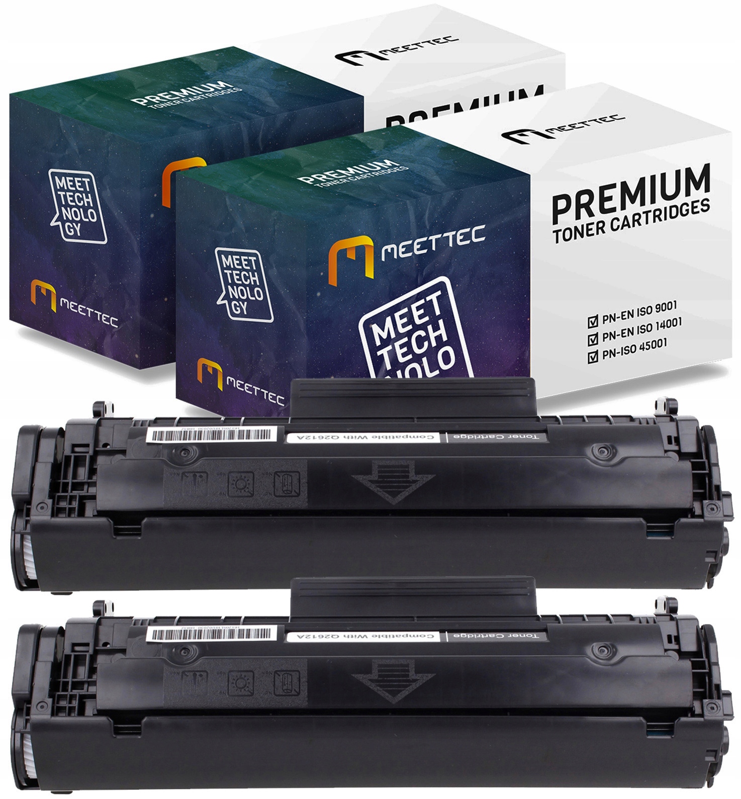 

2X Toner Do Laserjet 1018 1020 1022 3052 M1005 Mfp
