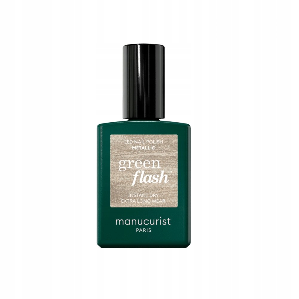 Manucurist Green Flash Nail Polish lak na nehty Metallic 15 ml