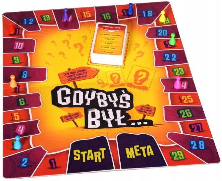 Imprezowa Planszówka towarzyska Rodzinna Gra Planszowa Gdybyś był