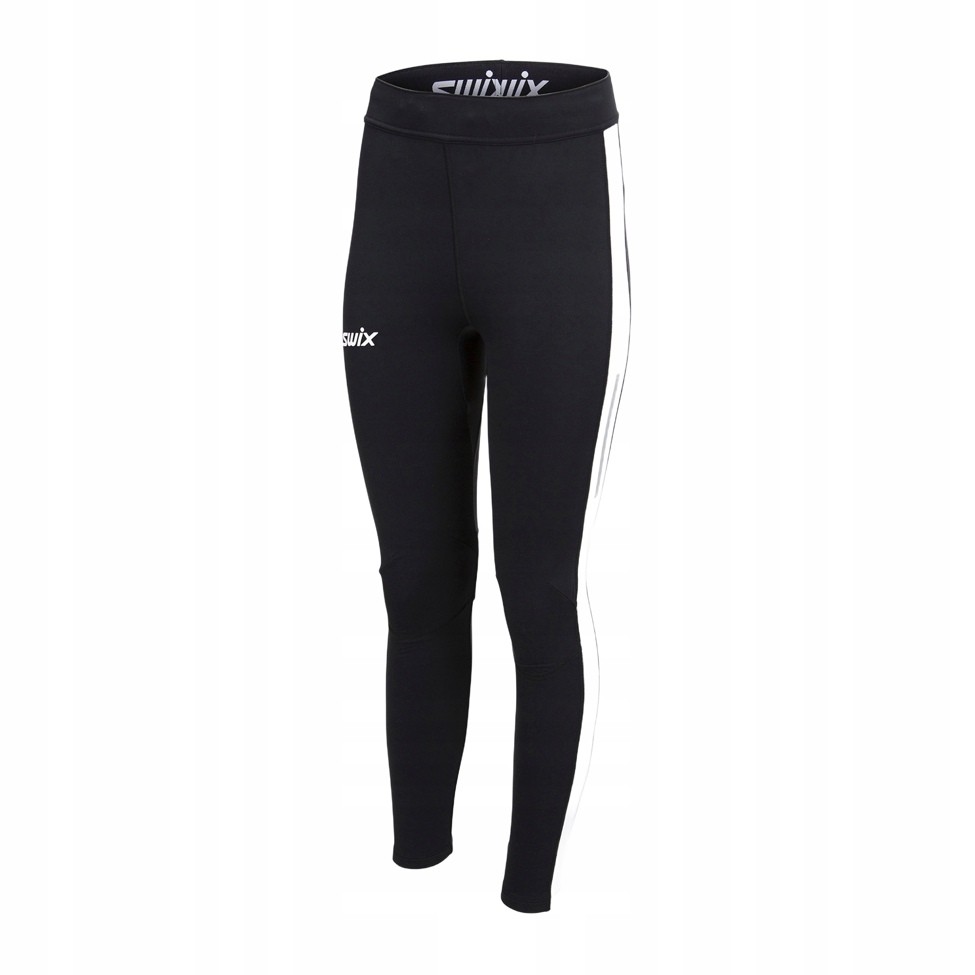Kalesony termoaktywne damskie Swix Focus Warm czarno-białe 22456-10041 M