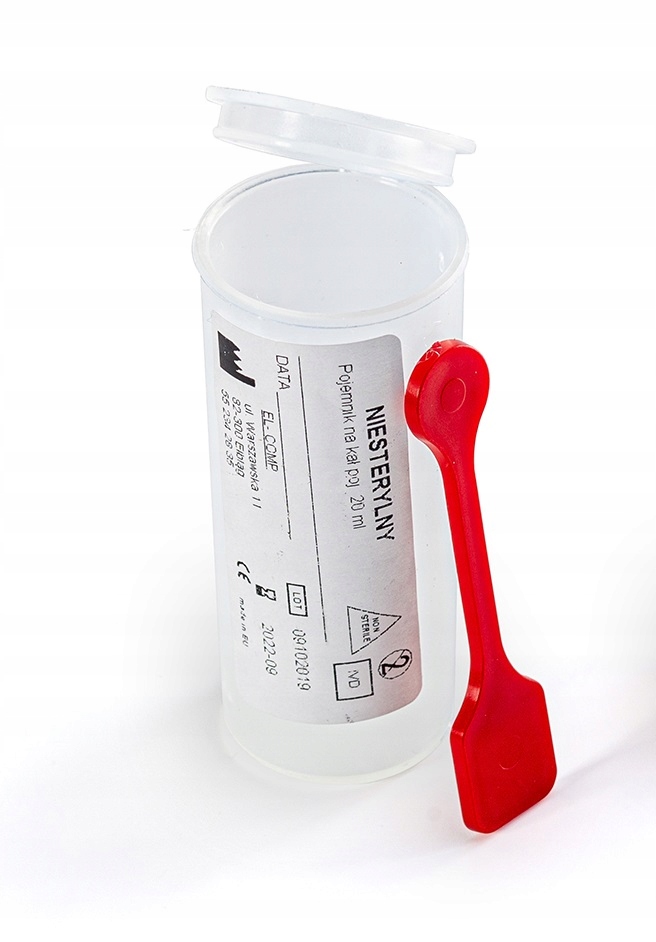 

Pojemnik na kał niesterylny z łopatką 1 szt.