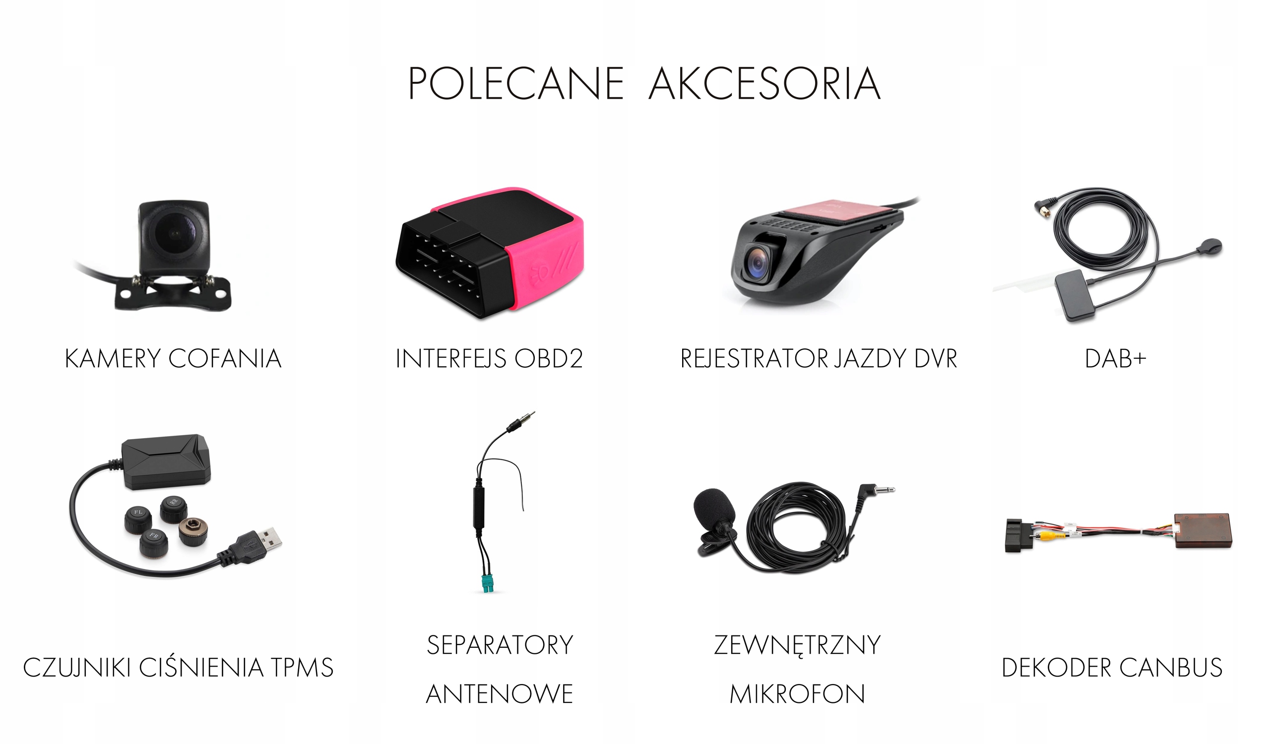 NAJNOWSZY ANDROID ML GL MERCEDES W164 X164 CARPLAY RADIO NAWIGACJA Rodzaje odtwarzanych nośników USB