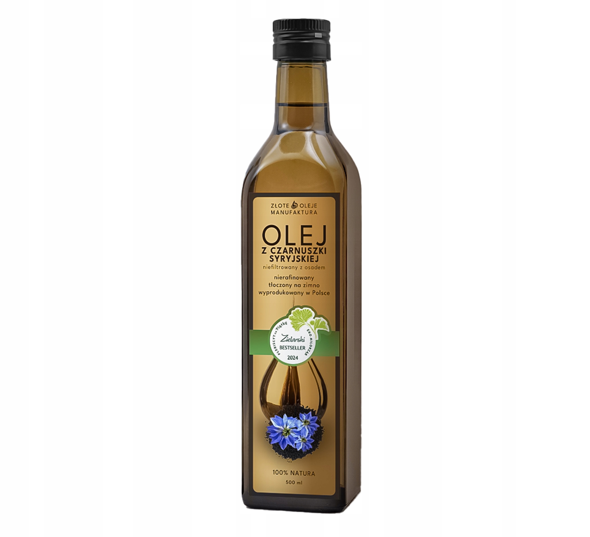 Olej z Černuchy syrské 500 ml 100% Zlaté Oleje