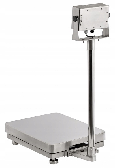 Waga platformowa nierdzewna z legalizacją 150kg 50g 50x40 cm Satis HW-SS-L