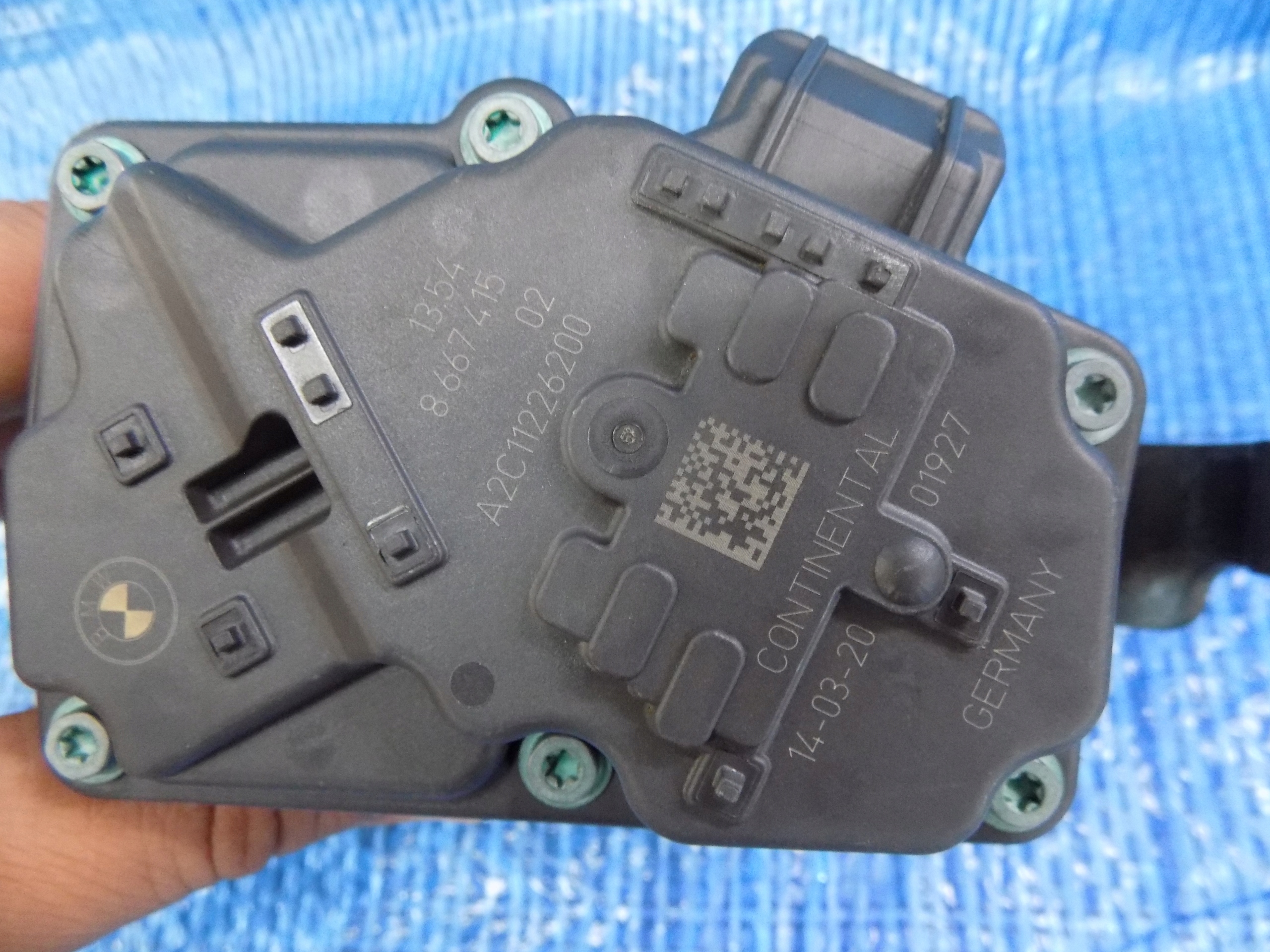 throttle flap BMW X5 G05 45E 20R