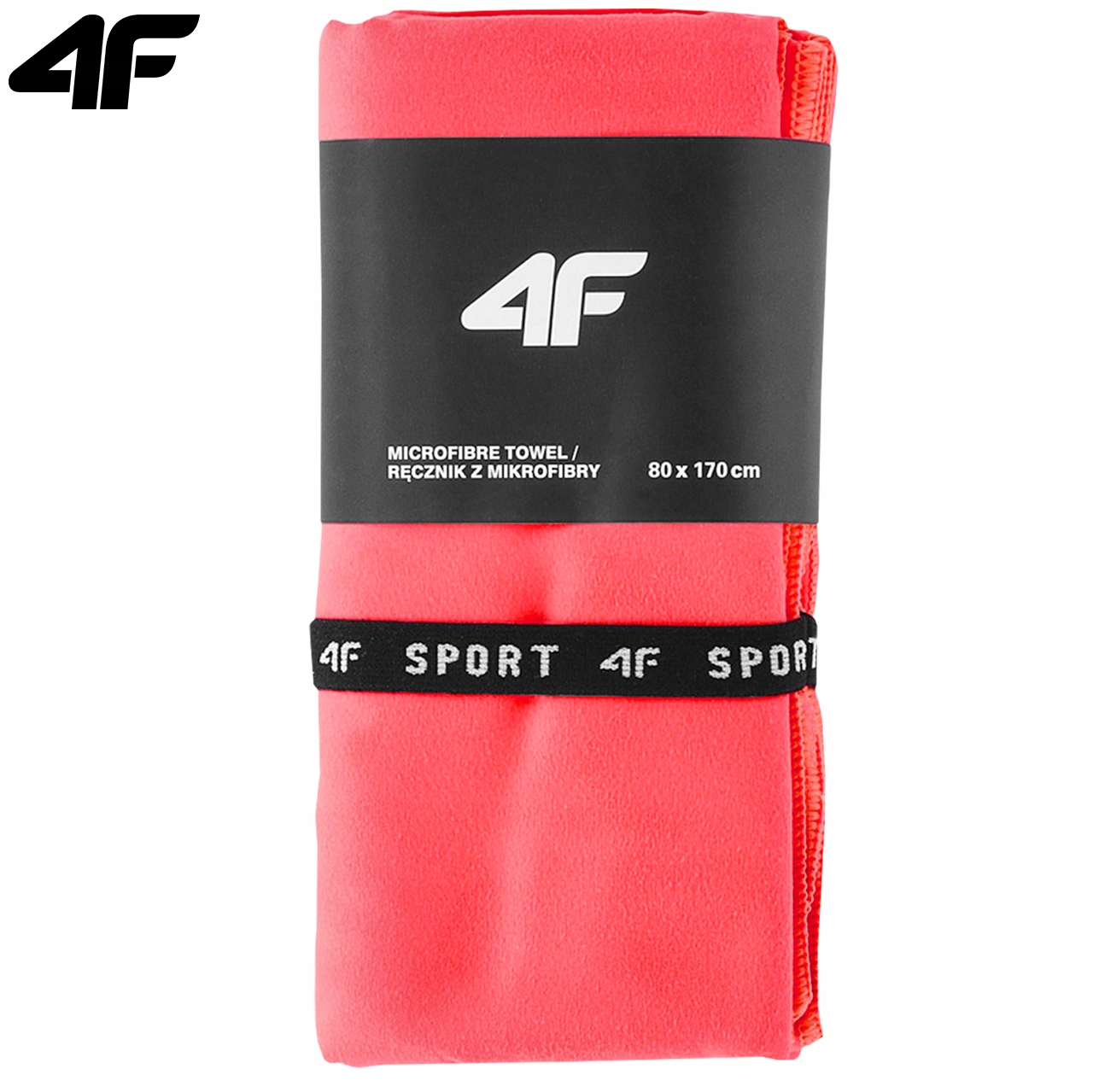 RĘCZNIK 4F SZYBKOSCHNĄCY MIKROFIBRA TRENNING 80x170cm