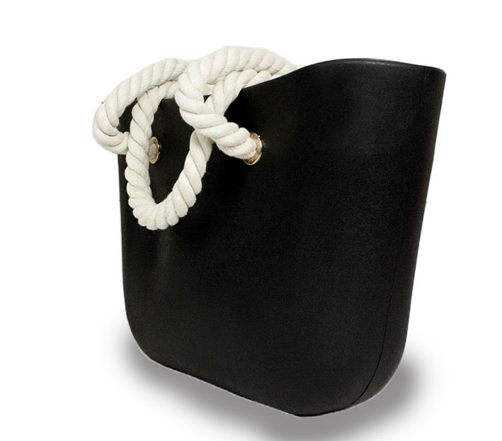 O TORBA GUMOWA TOREBKA HOBO JELLY SHOPPER BAG TGLB