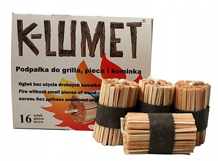 Podpalovač Grilovacího Ohně Krbu K-lumet (50 ks) Ebook Bonus