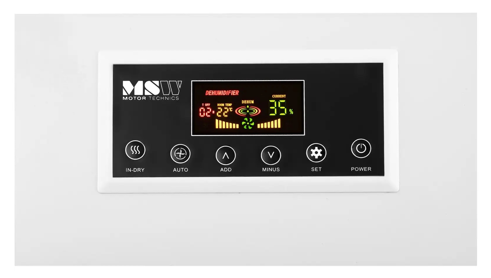 Osuszacz powietrza przemysłowy 50l/24h 840W MSW MSW-DEH2000C 10061049