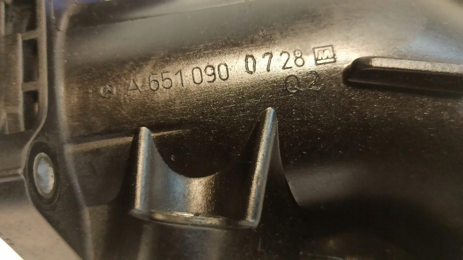 MERCEDES W212 труба патрубок Воздух A6510940039