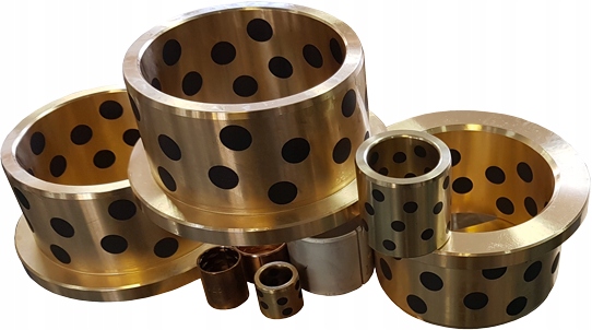 TULEJA ŚLIZGOWA Z BRĄZU E90 ŁOŻYSKO BRM TULEJKA Z KIESZENIAMI PRM 28x32x30 Marka Bimex