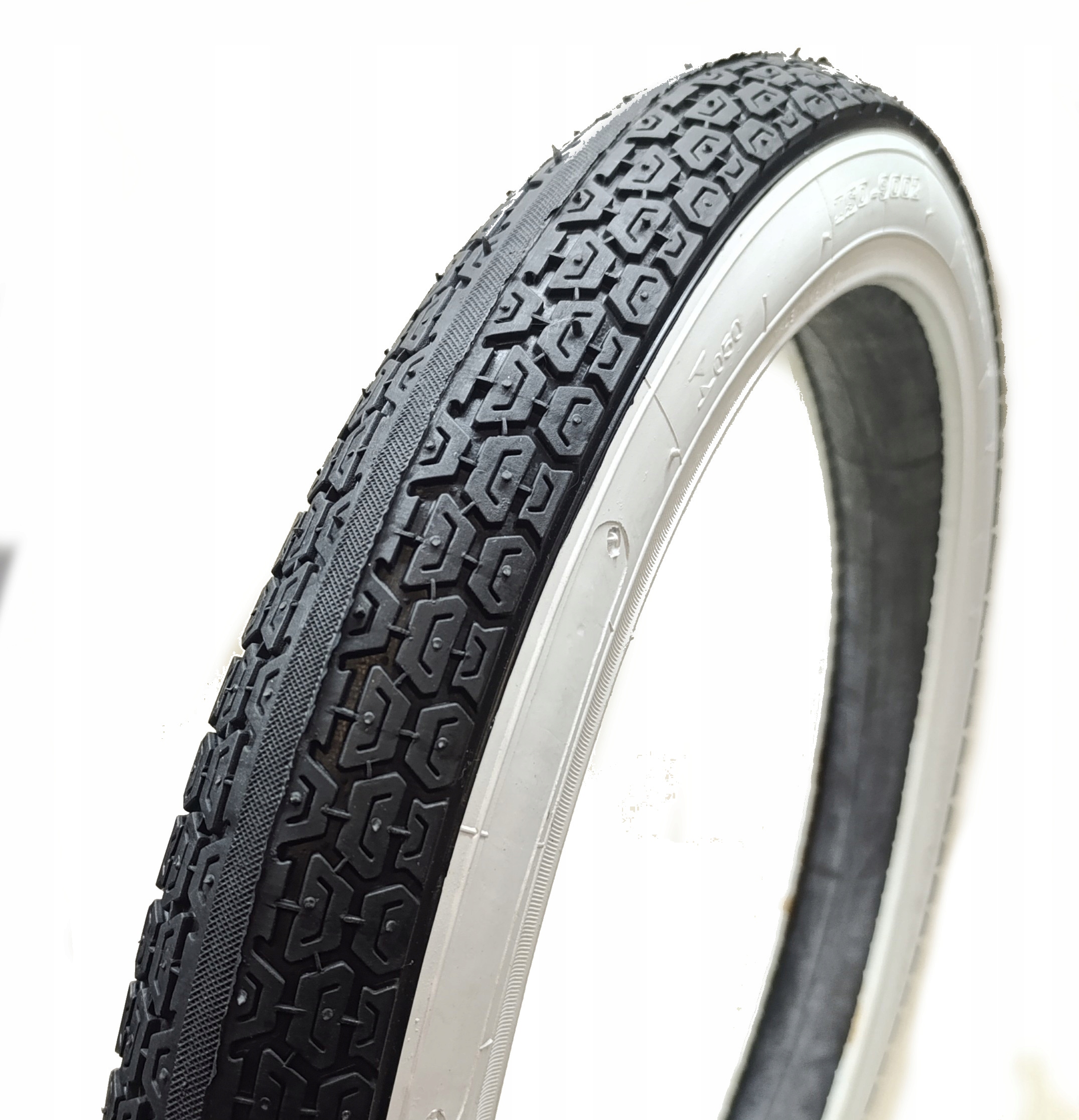 Opona 16-2,25 26N mopedy motorowery Romet Jawka 2.25x16 2.25/16 Biały Bok