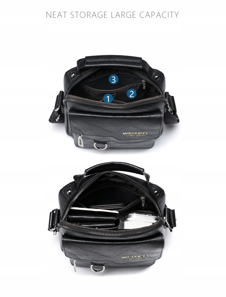 TORBA MĘSKA POLO WEIXIER SKÓRZANA Model Polo weixier 2024