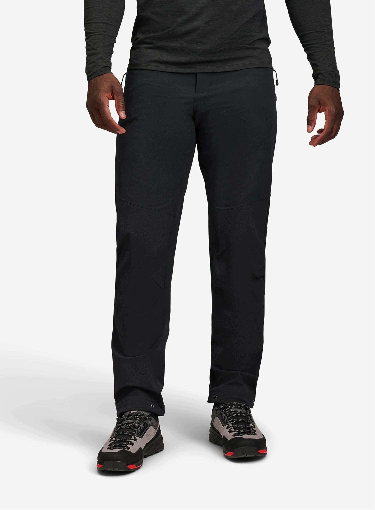 Spodnie trekkingowe Black Diamond Alpine Hybrid Pants black 32 (M)