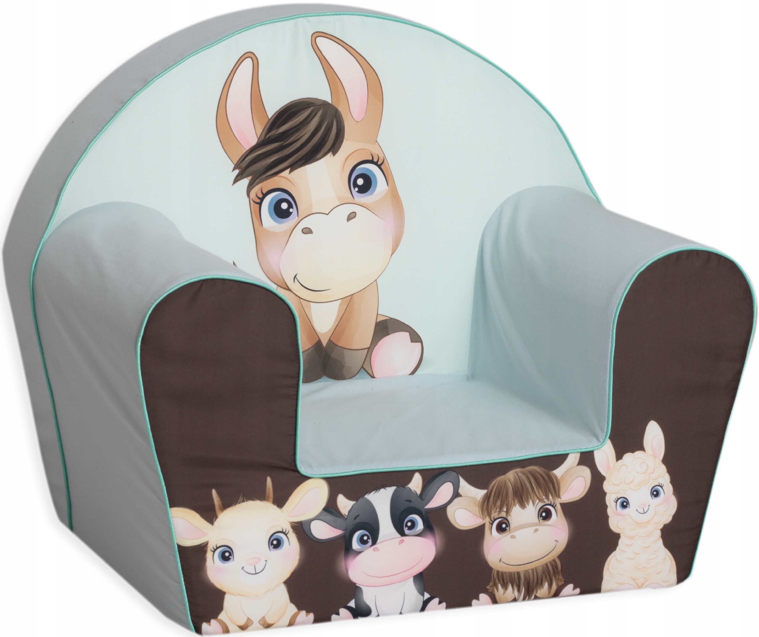 DELSIT- FOTEL, PUFA Z PIANKI DLA DZIECI NOWOŚCI Kolekcja 2023