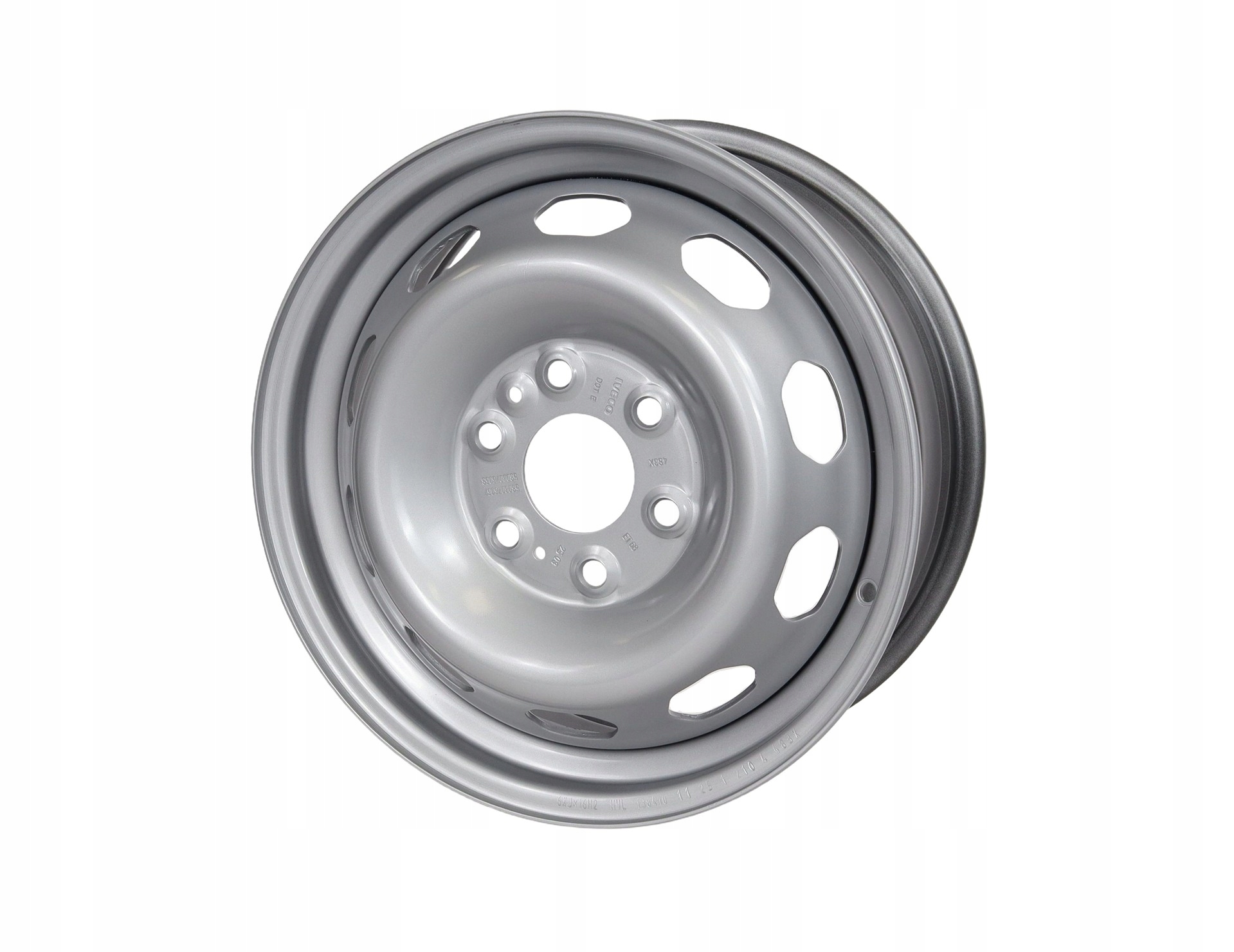 Ráfek Iveco Daily 14> Ocelový Šedý 24> 6,5J X 16" ET68 6x125 CH74