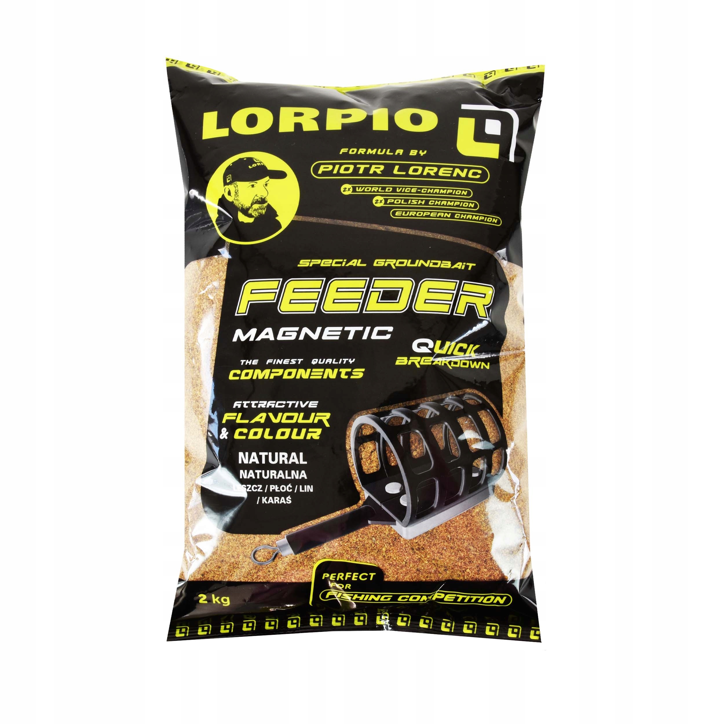 Zanęta Lorpio Mpu Feeder Magnetic 2KG Natural