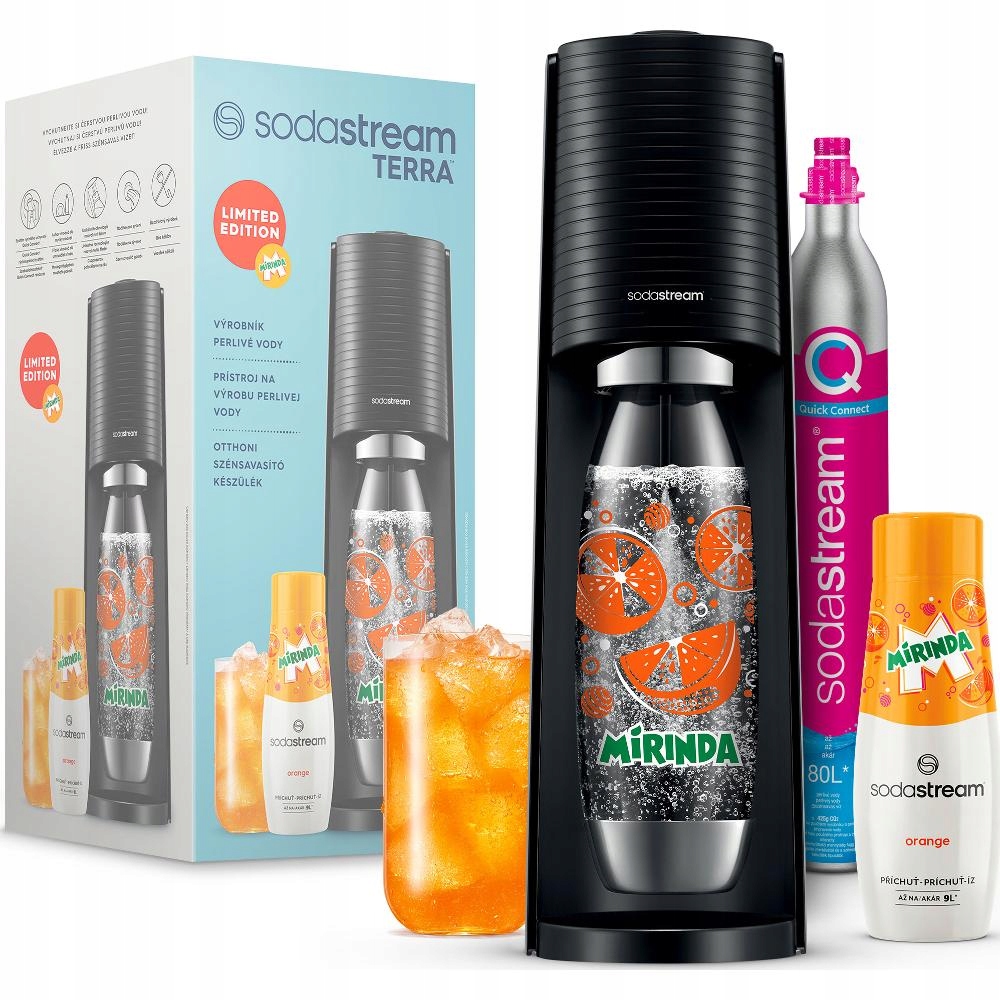 Terra Black Mirinda Mpack Sodastream