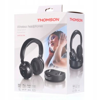 Накладні навушники Thomson WHP3001BK, чорні Код виробника WHP 3001