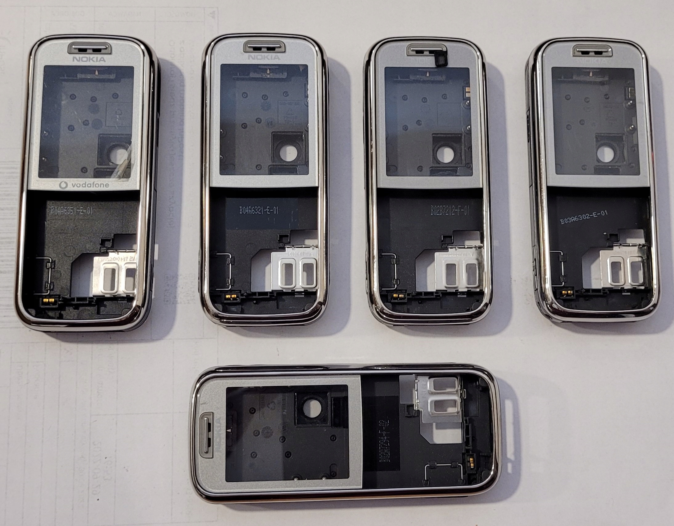 ORYGINALNA OBUDOWA NOKIA 6233 ZESTAW 1 Producent Nokia