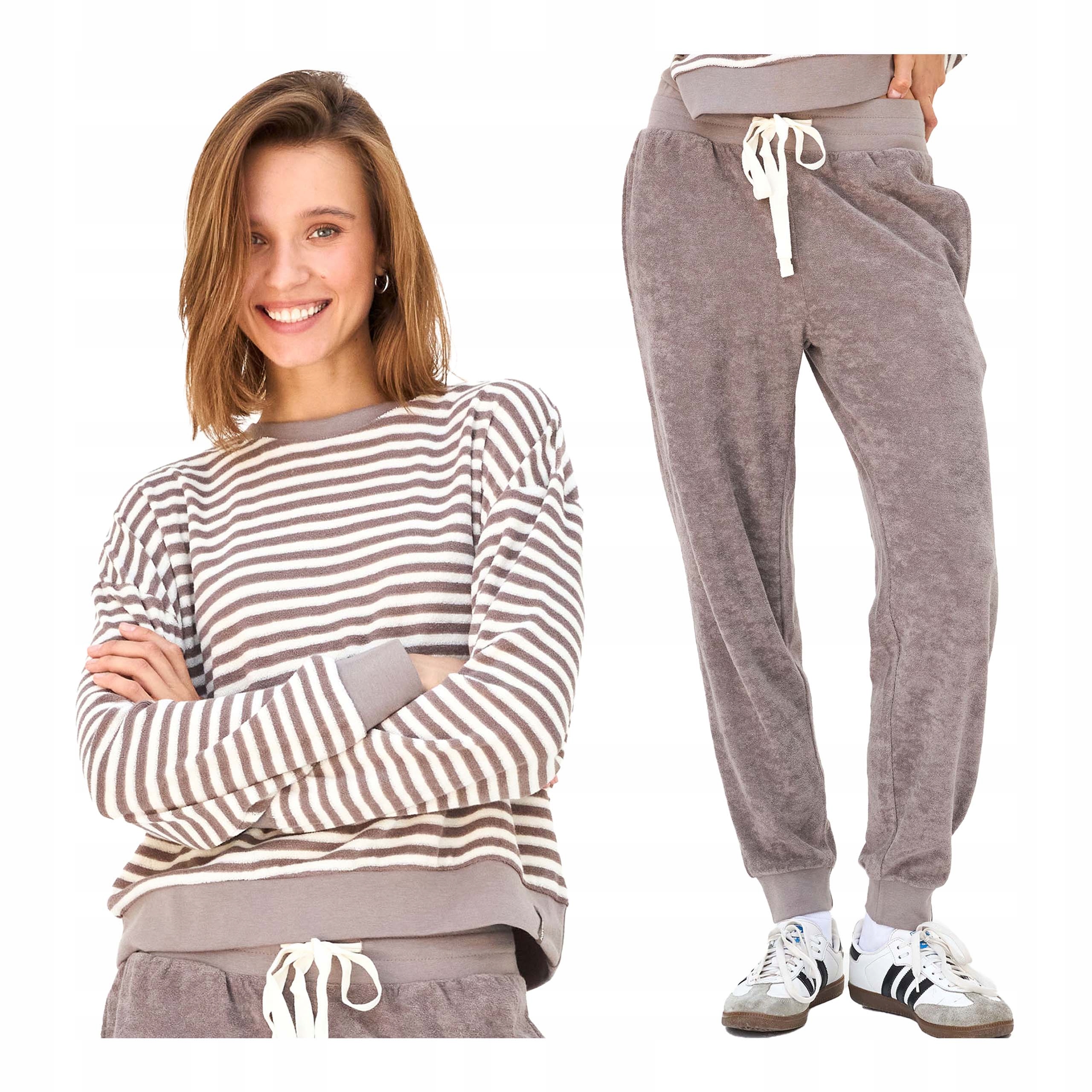 Tepláková souprava tričko s dlouhým rukávem Naviale L