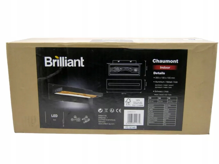 LAMPA WEWNĘTRZNA BRILLIANT CHAUMONT LED 930LM