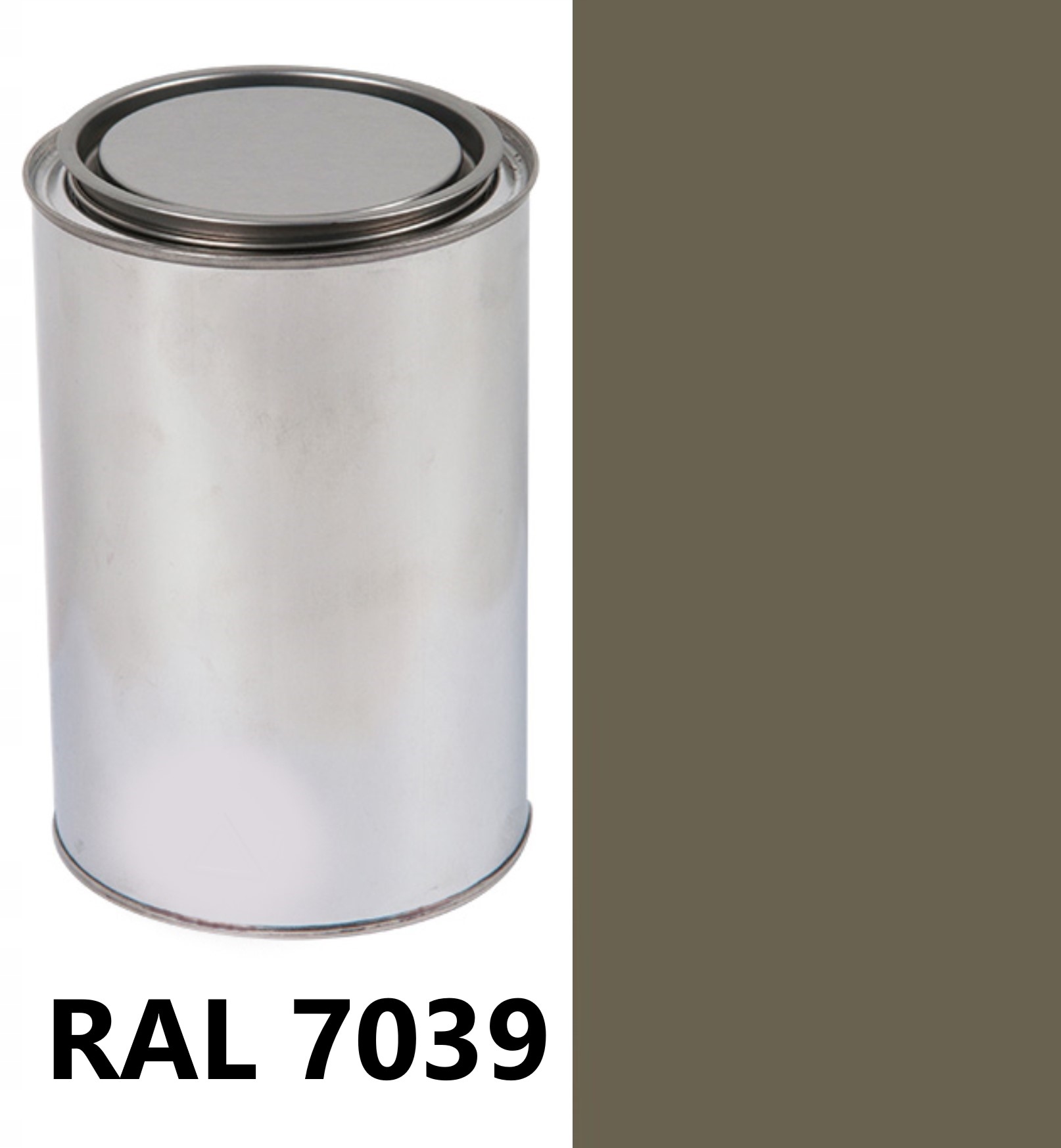 

Ral 7039 Poliuretan Akryl 2:1 Farba 1L Połysk