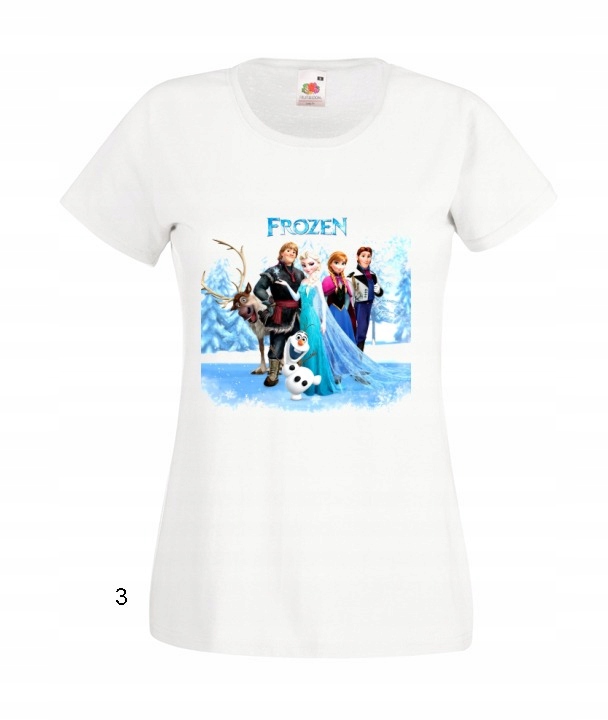 

Koszulki damskie Kraina Lodu Elsa Olaf Frozen