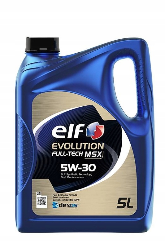 Elf Olej 5V30 5L Evolution Full Tech Msx C3 Sn/cf 502.00 505.01