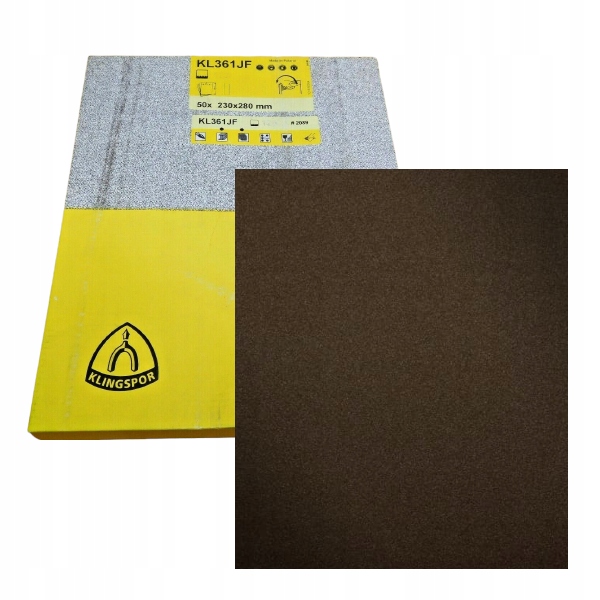 Абразивний полотно KLINGSPOR 230x280 KL361JF 50шт 600